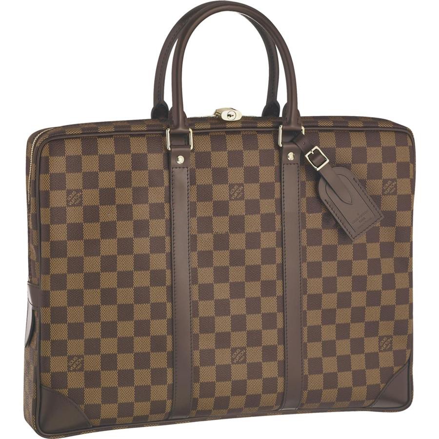 Cheap Louis Vuitton Porte-Documents Voyage Damier Ebene Canvas N41124 Replica